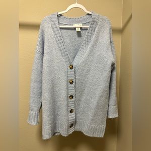 FOR THE REPUBLIC blue cardigan